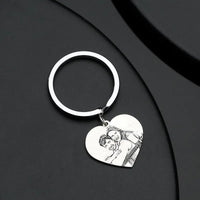 Custom Metal Photo Keychain